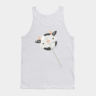 Cow lollipop Tank Top